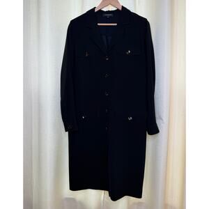 Lafayette 148 Black Blazer Dress size large